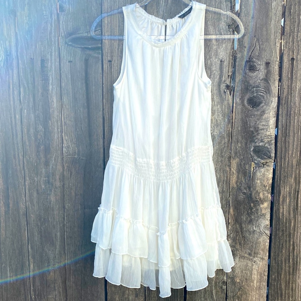 Zara chiffon mini dress